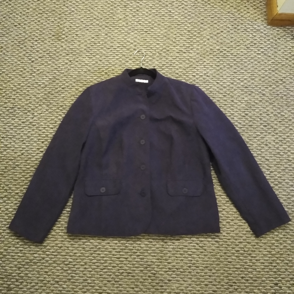 Dressbarn Woman Purple Dress Jacket 1X?